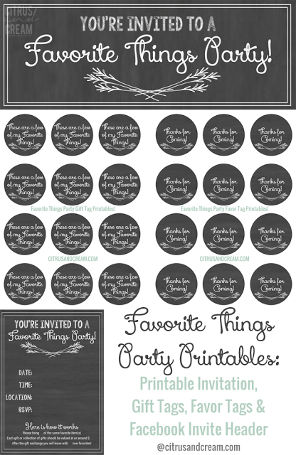 favorite things party 